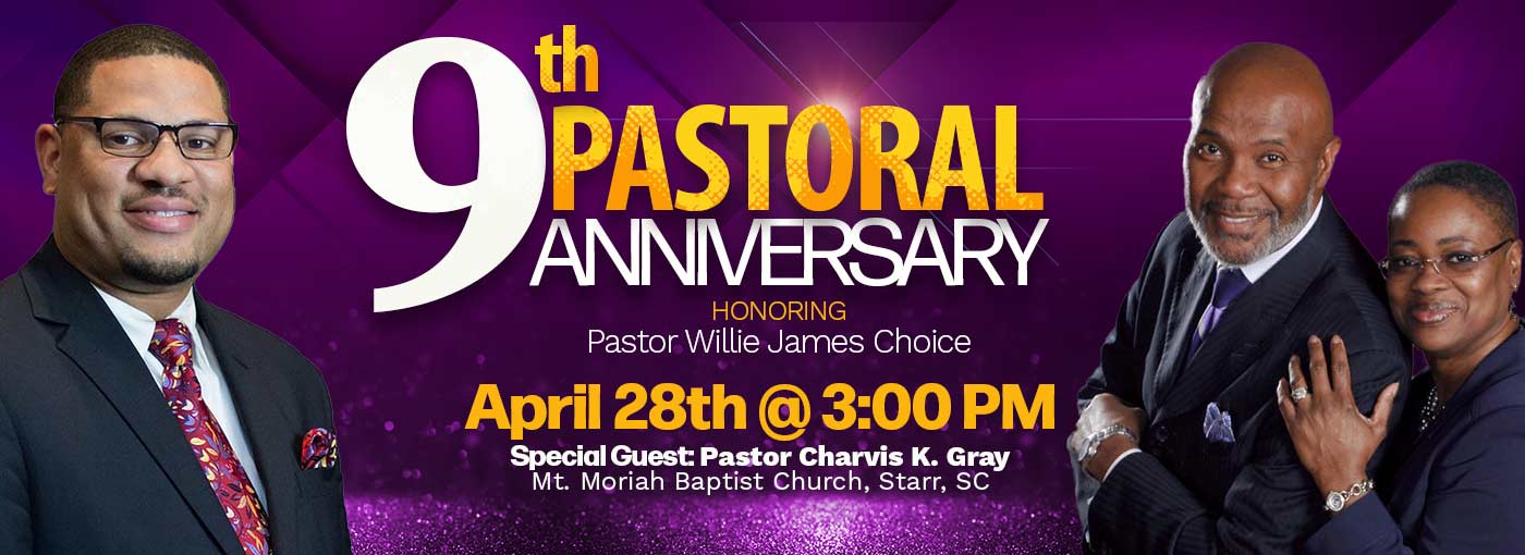 9th Pastoral Anniversary